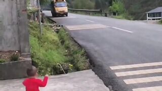 Cute little boy Funny video
