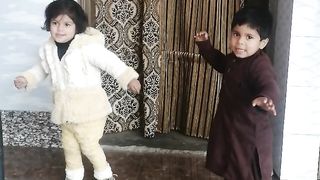 Kids dancing