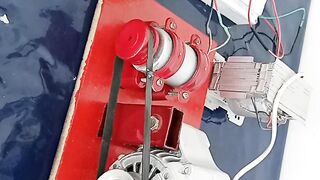 Car alternator infinite energy generator with DC Motor