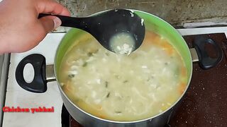 Chicken yakhni recipe | Restaurant style Chicken soup recipe | Chicken soup