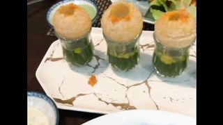 Delicious food with lovely song