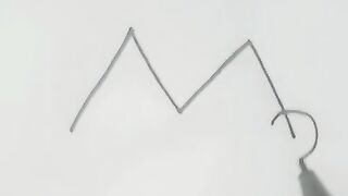 Cycle with letter M