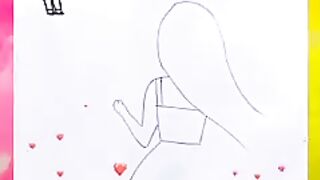 cute Doll holding balloon