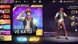 SPIN ???? NEW AMAZING ???? GOLD ROYALE ???? BUNDLE ✔️ FREE FIRE