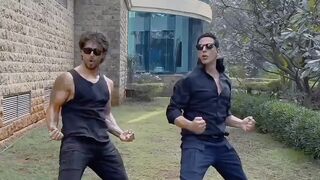Akshay Kumar and tiger Shroff dance