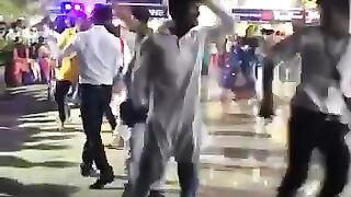 Gujrati garba in India old man energy