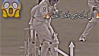 Unbelievable unbelievable WICKET. Open challenge for ALL cricket experts what is the name of this swing king???
