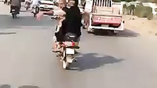 Very Dangerous Bike Riding