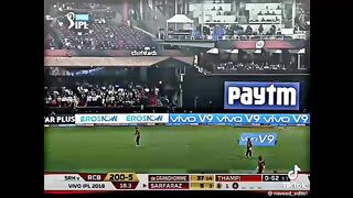 Beautiful shot of sarfaraz in IPL (India premiere league)