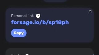 Earning off forsage.io busd