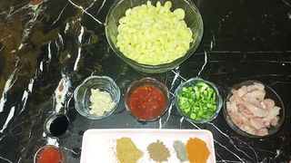chicken tikka macaroni