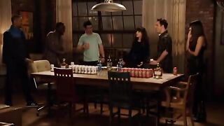 New girl playing a drinking game scene! TRUE AMERICAN!
