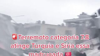 Terremoto na Turquia, que Deus abençoe a todas as famílias