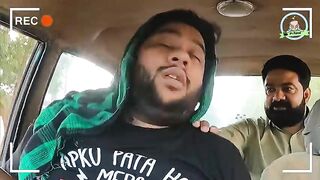 Sleeping Texi driver prank| By Nadir Ali