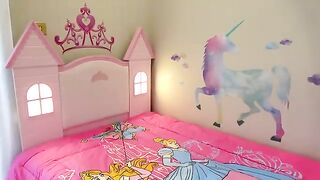 Diana Exercises and learns the English Alphabet - Kids Learning Videos