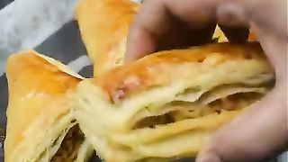 Puff Pastry Chicken Patties. ♥️♥️♥️