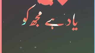 میں نے جب دیکھا تھا تجھ کو ۔۔۔