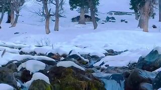 Winter view of gilgit Baltistan