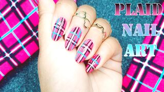 Plaid Nail Art
