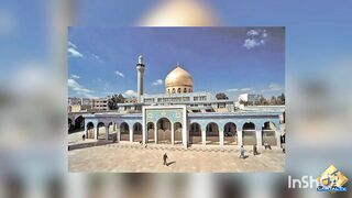 Scenes of Hazrat Zainab's shrine during the earthquake in Damascus