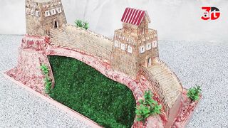 HOW TO BUILD THE GREAT WALL OF CHINA | DIY The Grate Wall of China | Grate Wall Model