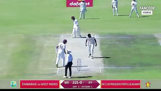 west indies vs zimbabwe 1st test day 3 2023 full highlights