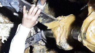 Hard work macanical in side