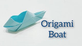 Origami boat Folding #origamiboat