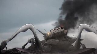 Black Rock Shooter episode 2 cartoon in hindi