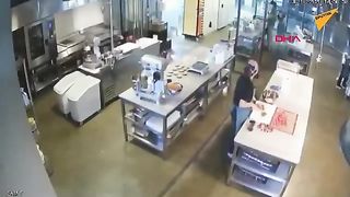Cctv footage of a Factory in Turkey