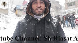 Snowfall at Malam Jabba