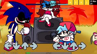 fnf sonic exe too slow