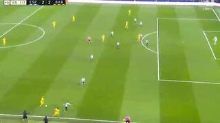 90+6' de Jong L. - Espanyol 2-2 Barcelona