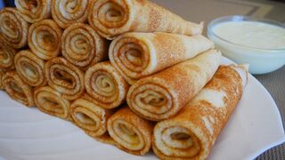 АЖУРНЫЕ блины на молоке и кипятке ЛЕГКИЕ и НЕЖНЫЕ Простой рецепт