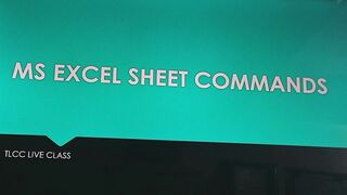MS Excel Format Cell Dialogue Box-TLCC LIVE Class