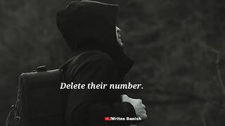 delete their number