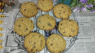 Healthy Oats Cookies l جو سے بنائیں مزیرار بسکٹl By Humpanch