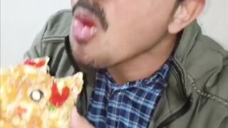 Eating Pizza ????