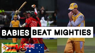 Taylor anchors Zimbabwe to historic win| Zimbabwe Vs Australia| ICC World Twenty20 2007| 4th Match