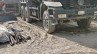 Hard work, steel fixer, labour life in Saudi Arabia