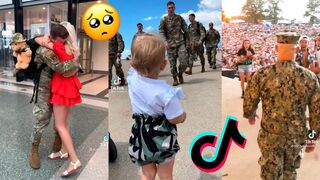 Military Coming Home Tiktok Compilation | Emotional Moments That Will Make You