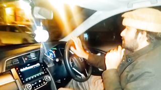 A HOnda Civic Night Ride