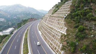 Hazara Motorway Drone Footage  Abbotabad & Mansehra