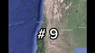 Top 10 countries with the beautiful mountains.