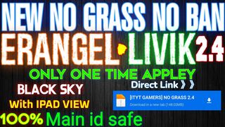 NEW UPDATED NO BAN ANTI REST NO GRASS 2.4 FOR ALL PUBG GL.KR.BGMI