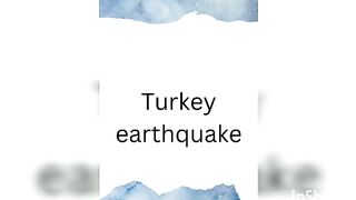 turkey earthquake