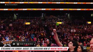 FULL MATCH Brock Lesnar vs Roman Reigns Universal Title Match SummerSlam 2018
