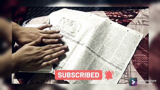 Night lamp with newspaper