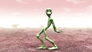 Alien dance funny dance enjoy it