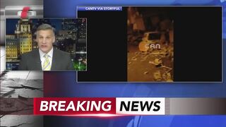 DEADLY EARTHQUAKE- Powerful 7.8 quake knocks down buildings in Turkey, Syria.